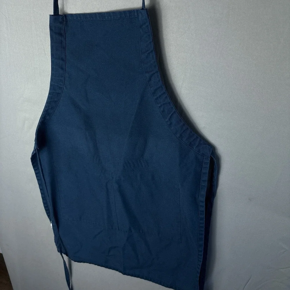 Vintage Iron Chef Food Network Apron Size Small Navy Blue Kitchen Stadium